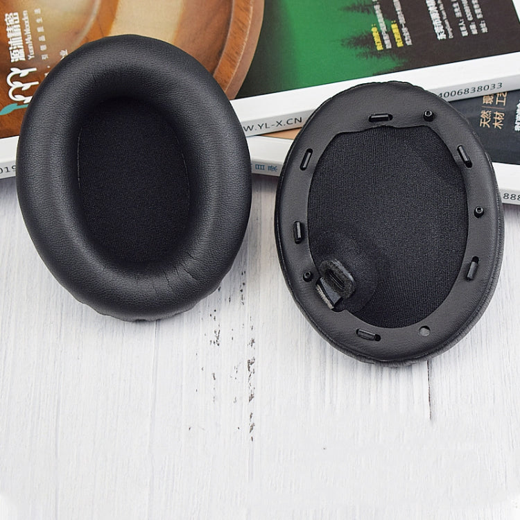 Sony WH-1000XM4 用 2個入り PUレザーイヤーパッド、WH-1000XM4（ブラック＋バックル）、WH-1000XM4（ブルー＋バックル）