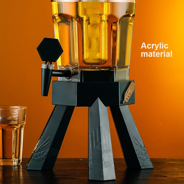 蛇口付き3Lワインキャノンバー ビール樽 コーク樽コンテナ（ブルー）、コーク樽コンテナ（ホワイト）、コーク樽コンテナ（グリーン）