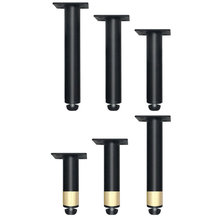 Metal Furniture Support Legs with Adjustment Pad, Height:, 10.5cm, 11cm, 12cm, 12.5cm, 13cm, 13.5cm, 14cm, 14.5cm, 15cm, 15.5cm, 16cm, 16.5cm, 17cm, 17.5cm, 18cm, 18.5cm, 21cm