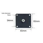 LH-OU050 厚手ステンレス製家具用サポート脚、高さ：5cm、8cm、10cm、12cm、15cm