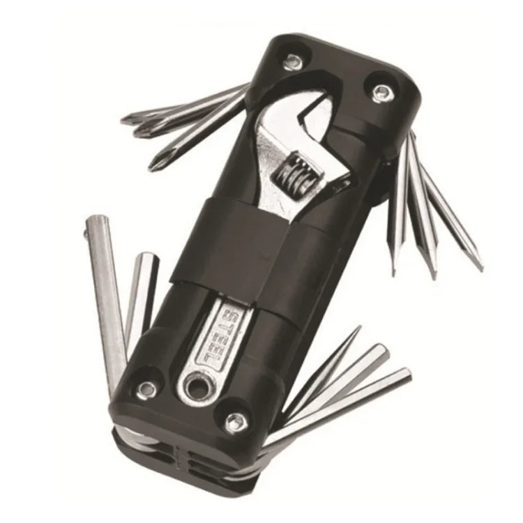 KT-02 16 In 1 Outdoor Camping Multifunctional Combination Survival Tool