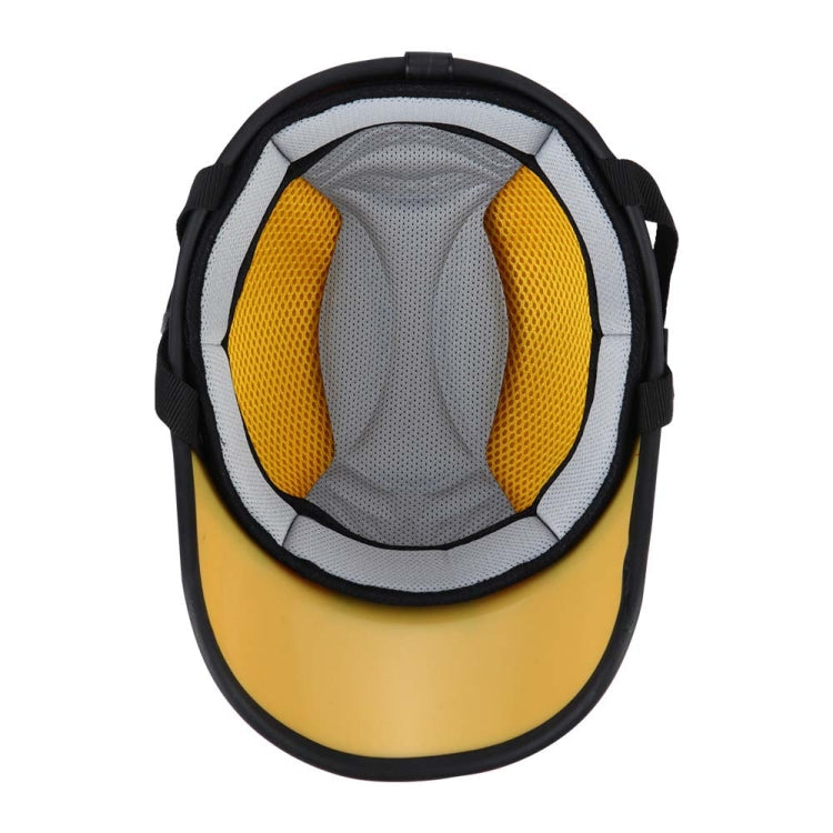 BSDDP A0322 夏用ハーフヘルメット 軽量安全ヘルメット、BSDDP A0322（ブラック）、BSDDP A0322（ブルー）、BSDDP A0322（レッド）、BSDDP A0322（オレンジ）、BSDDP A0322（ブラック格子）