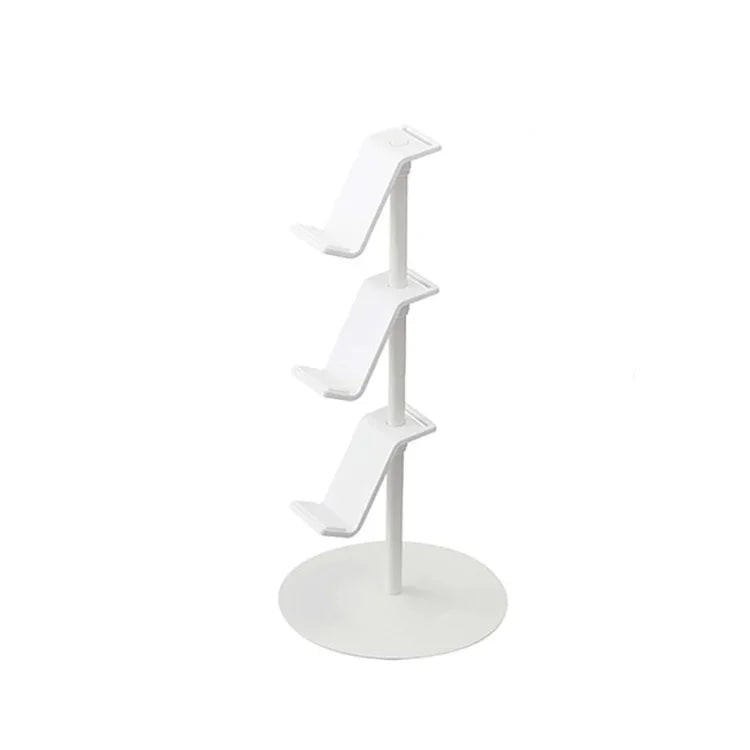 ゲームパッド収納ラック デスクトップヘッドホン収納ラック、3段ホワイト、3段ブラック、4段ホワイト、4段ブラック