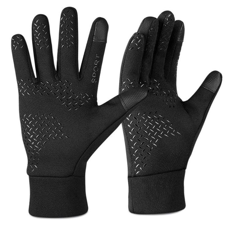 アウトドアスポーツベルベット滑り止めグローブ、M、L、XL