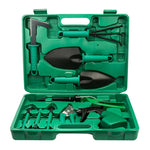 YL025鉢植え園芸工具セット、10点セット（パープル）、10点セット（グリーン）、5点セット（パープル）、5点セット（グリーン）