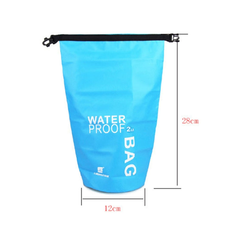 LUCKSTONE 2L アウトドア用傷防止耐摩耗防水バッグ 2L