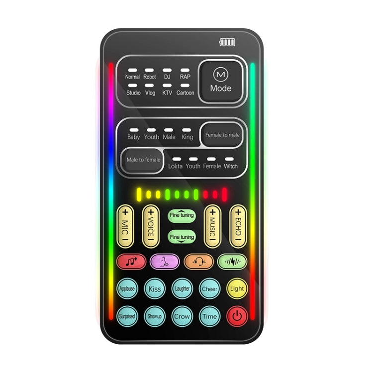 ボイスチェンジャー ゲームライブ配信用モバイルパソコンサウンドカード、i9、i9セット、K9、K9セット