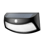 8LED赤外線誘導ソーラーガーデン壁掛けライト、白色光、暖色光
