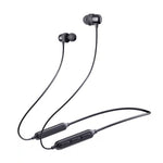 Havit i30 ミニ ネックマウント磁気スポーツBluetoothイヤホン、レッド、ブラック