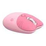 M3 3キー かわいい 静音 ノートパソコン用ワイヤレスマウス、仕様：ワイヤレスバージョン（バイタリティピンク）、ワイヤレスバージョン（ミルクティー）、Bluetoothワイヤレスバージョン（ミルクティー）、Bluetoothワイヤレスバージョン（ピンク）、Bluetoothワイヤレスバージョン（レッド）