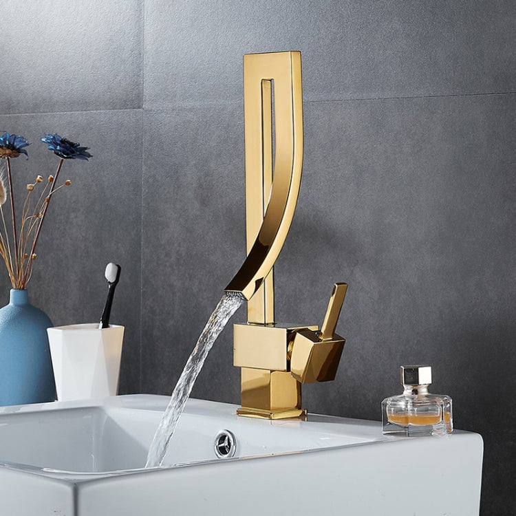 オール銅製回転式カウンタートップ洗面器用温冷水蛇口、温冷水蛇口