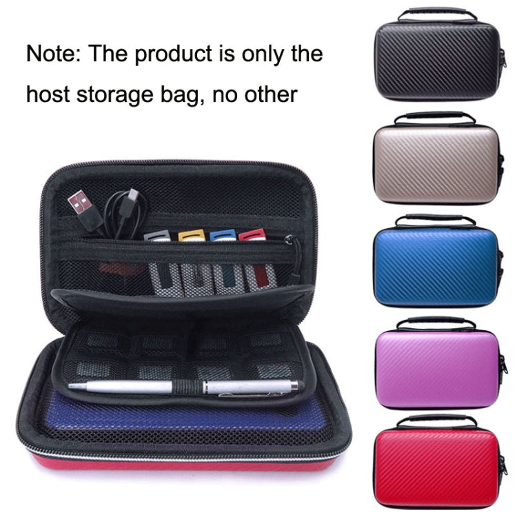 CHKJOK GH1818 EVA保護ゲームコンソールバッグ Nintendo 3DS XL用、GH1818 ブルー、GH1818 レッド