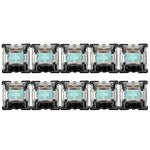 10 PCS Gateron G Shaft Black Bottom Transparent Shaft Cover Axis Switch, Style:, G3 Foot (Black Shaft), G3 Foot (Red Shaft), G3 Foot (Tea Shaft), G3 Foot (Blue Shaft), G3 Foot (White Shaft), G3 Foot (Green Shaft), G3 Foot (Yellow Shaft)                ...