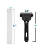 15枚入り PEVAゴム跡がつかないステップ滑り止めテープ、サイズ：10 x 60cm、10 x 81cm、15 x 61cm、15 x 76cm、15 x 81cm