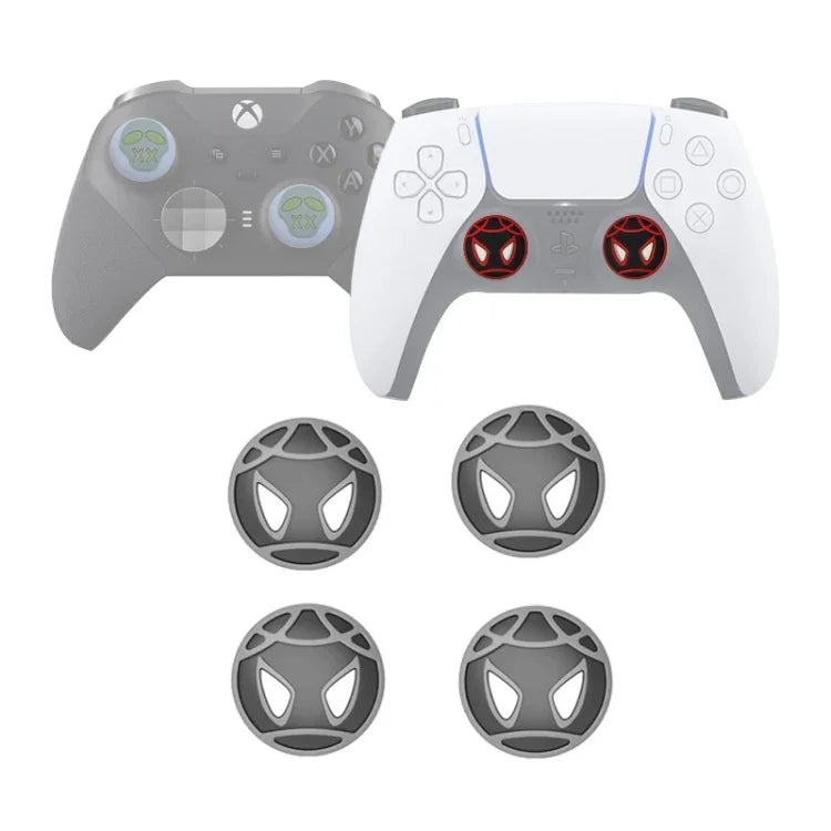 2セット ToyiLuya ロッカー保護キャップ 左右ハンドル用 シリコン滑り止めキャップ PS4/PS5用