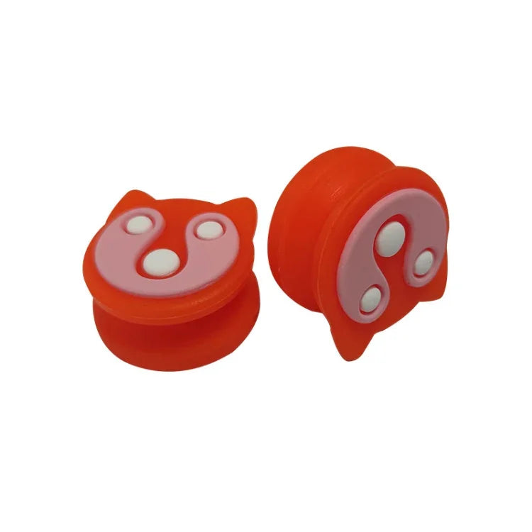 2セット ToyiLuya ロッカー保護キャップ 左右ハンドル用 シリコン滑り止めキャップ PS4/PS5用