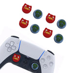 2セット ToyiLuya ロッカー保護キャップ 左右ハンドル用 シリコン滑り止めキャップ PS4/PS5用