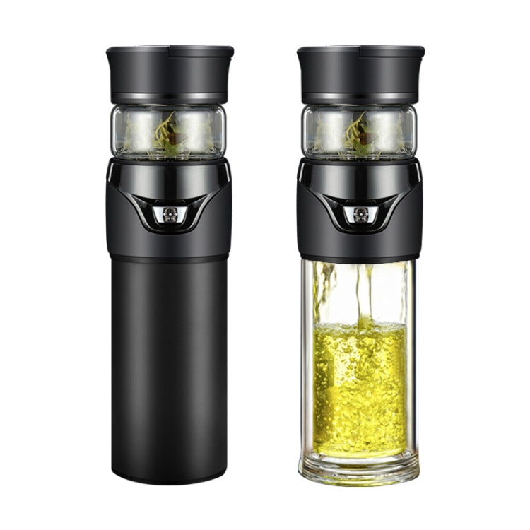 101-500ML 保温カップ 茶水分離ティーカップ、スタイル：ステンレスブラック、ステンレスコーヒー、ステンレスグレー、ブラック＋ギフトボックス、コーヒー＋ギフトボックス、グレー＋ギフトボックス、ガラスブラック＋ギフトボックス、ガラスコーヒー＋ギフトボックス、ガラスグレー＋ギフトボックス