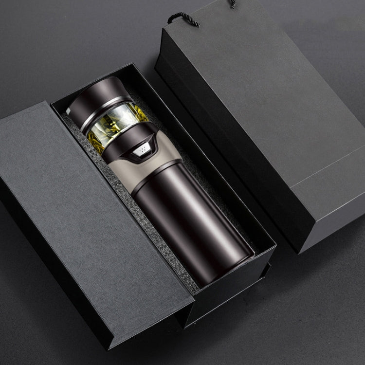 101-500ML 保温カップ 茶水分離ティーカップ、スタイル：ステンレスブラック、ステンレスコーヒー、ステンレスグレー、ブラック＋ギフトボックス、コーヒー＋ギフトボックス、グレー＋ギフトボックス、ガラスブラック＋ギフトボックス、ガラスコーヒー＋ギフトボックス、ガラスグレー＋ギフトボックス