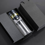 101-500ML 保温カップ 茶水分離ティーカップ、スタイル：ステンレスブラック、ステンレスコーヒー、ステンレスグレー、ブラック＋ギフトボックス、コーヒー＋ギフトボックス、グレー＋ギフトボックス、ガラスブラック＋ギフトボックス、ガラスコーヒー＋ギフトボックス、ガラスグレー＋ギフトボックス