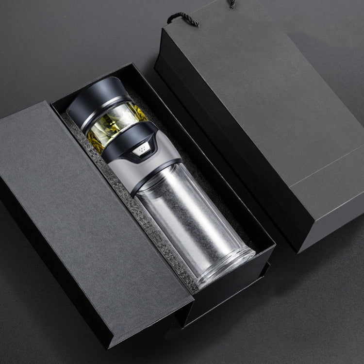 101-500ML 保温カップ 茶水分離ティーカップ、スタイル：ステンレスブラック、ステンレスコーヒー、ステンレスグレー、ブラック＋ギフトボックス、コーヒー＋ギフトボックス、グレー＋ギフトボックス、ガラスブラック＋ギフトボックス、ガラスコーヒー＋ギフトボックス、ガラスグレー＋ギフトボックス