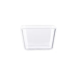 2 PCS Geometric Snack Plate, Small Quartet (White), Small Quartet (Transparent), Big Quartet (White), Big Quartet (Transparent), Hexagonal (Transparent), Quadrilateral (Transparent), Rectangular (Transparent)