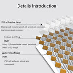 家庭用3D立体防水クリスタルエポキシ壁ステッカー、YJC0041Y、YJC0056Y、YJC0079、YJC0080