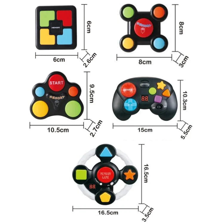 子供用教育記憶トレーニングゲーム機、スタイル：スクエア、ハンズ、形状、ハンドル、ステアリングホイール