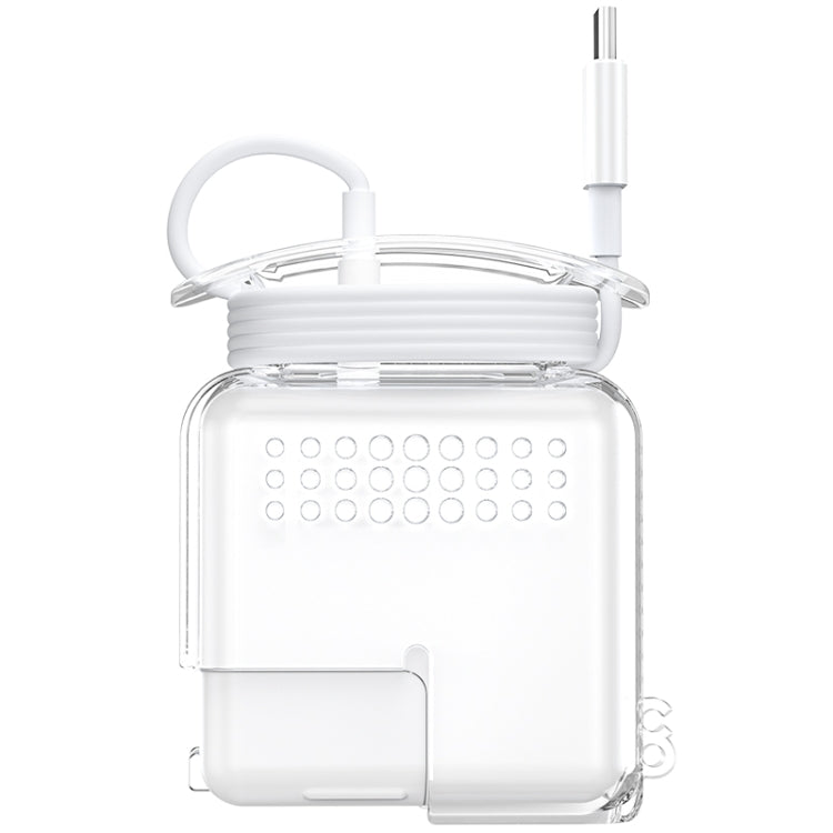 OATSBASF 透明シリコン電源保護ケース iPhone MacBook Pro Air用、20W、30W / 29W、60W / 61W、85W / 87W / 96W