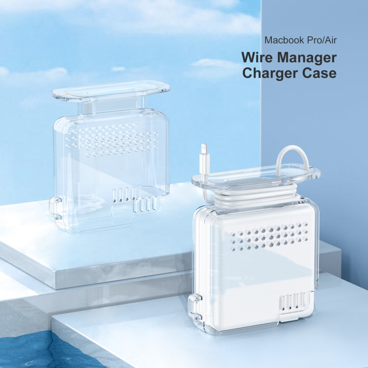 OATSBASF 透明シリコン電源保護ケース iPhone MacBook Pro Air用、20W、30W / 29W、60W / 61W、85W / 87W / 96W