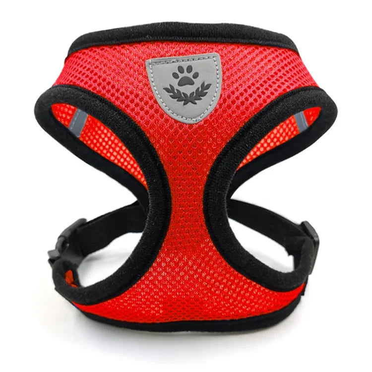 ペット用チェストストラップ 小型中型犬猫用通気性犬用散歩ベスト、サイズ：、S 胸背中、M 胸背中、L 胸背中、XL 胸背中