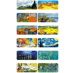 Am002 Large Oil Painting Desk Rubber Mouse Pad, 300x800x5mm Stitched Edges, 400x900x4mm Stitched Edges, 400x900x5mm Stitched Edges, 300x800x1.5mm No Stitched Edges, 300x800x3mm Stitched Edges