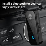 2-in-1 Bluetooth受信送信機 AUX車載アダプター テレビ パソコンオーディオ送信機、B28
