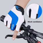 GIYO S-14自転車用ハーフフィンガーグローブジェル衝撃吸収パームパッド付きグローブ、S、M、L、XL、XXL