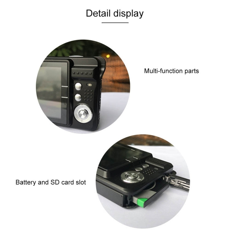 4800万画素 CCD HD デジタルカメラ レトロ自撮りビデオカメラ