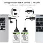 T10 USB3.1 から SATA へ イージードライブケーブル ハードドライブアダプターケーブル