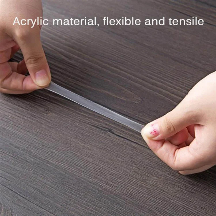 丸型透明両面粘着テープ 防水跡が残らないアクリル接着剤、50枚/シート 25x0.5mm