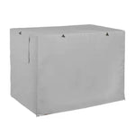 オックスフォード布ペットケージカバー屋外家具防塵防雨日よけカバー、63.5x48x50cm、79x50.8x53cm、94x61x63.5cm、109x74x76cm、124.5x79x84cm