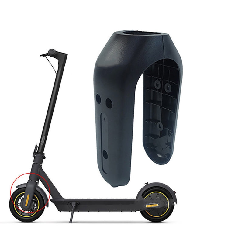 スクーターアクセサリー フロントフォーク保護カバー Ninebot MAX G30用、仕様：カバー、カバー＋反射ステッカー