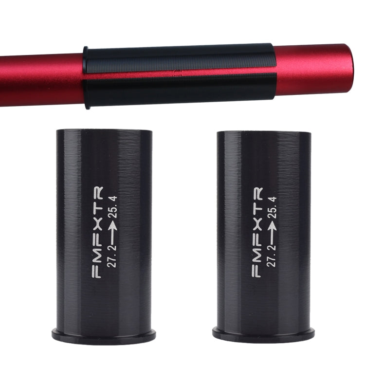 2個セット FMFXTR自転車シートチューブリデューサースリーブ変換スリーブ、仕様：27.2mmから25.4mm、28.6mmから25.4mm、28.6mmから27.2mm、30.4mmから27.2mm、30.8mmから27.2mm、31.6mmから27.2mm、33.9mmから27.2mm、33.9mmから31.6mm