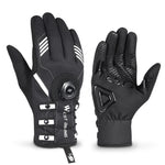 WEST BIKINGサイクリング通気性ロングフィンガー自己ロックグローブバックル付き、M、L、XL、2XL