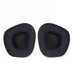 2個セット 交換用イヤーパッド Corsair Void Pro Elite 用、スタイル：ヘッドビームパッド、ブラックプロテインレザー、ブラックグリッド、グレーボトムグリッド、レッドボトムグリッド、イエローボトムグリッド、ブラックアイスセンソリーレザー、ブラックラムレザー