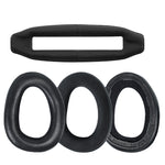2個セット イヤーマフヘッドビーム Sennheiser GSP600 GSP500 GSP670 用、スタイル：ヘッドビーム、ラムスキン、メッシュクロス、アイスジェル、ナノスプライシング
