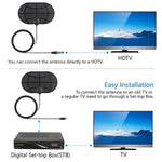3個セット HDTVアンテナ ミニHDデジタルテレビアンテナ、3個セット HDTV
