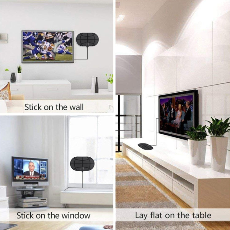 3個セット HDTVアンテナ ミニHDデジタルテレビアンテナ、3個セット HDTV