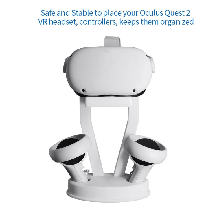 JYS-OC002 VRブラケットデスクトップ収納ラック Oculus Quest 2用、JYS-OC002ホワイト、JYS-OC002ブラック