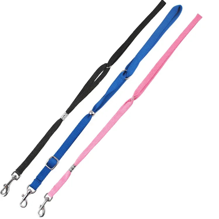 固定ロープ 犬用トラクションロープ ペット用バスタブ用、ピンク、黒、青