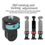 1/4インチネジ変換トライポッドアダプター GoPro 10 9 8 7 / Eken / Insta360 One X R用