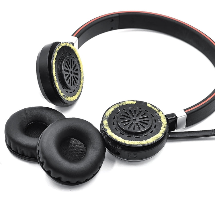 1ペア ヘッドホンカバー Jabra Evolve 20 20SE 30 30II 40 65 65+ 用、オリジナル、プロテインスキン