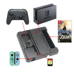 多機能ゲームコンソールハンドル 充電ベース 収納ブラケット Nintendo Switch用, S053